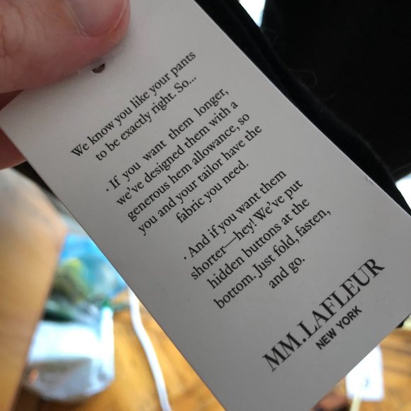 NWT M.M. LaFleur Foster Pant, Black, 2XL - Picture 6 of 7